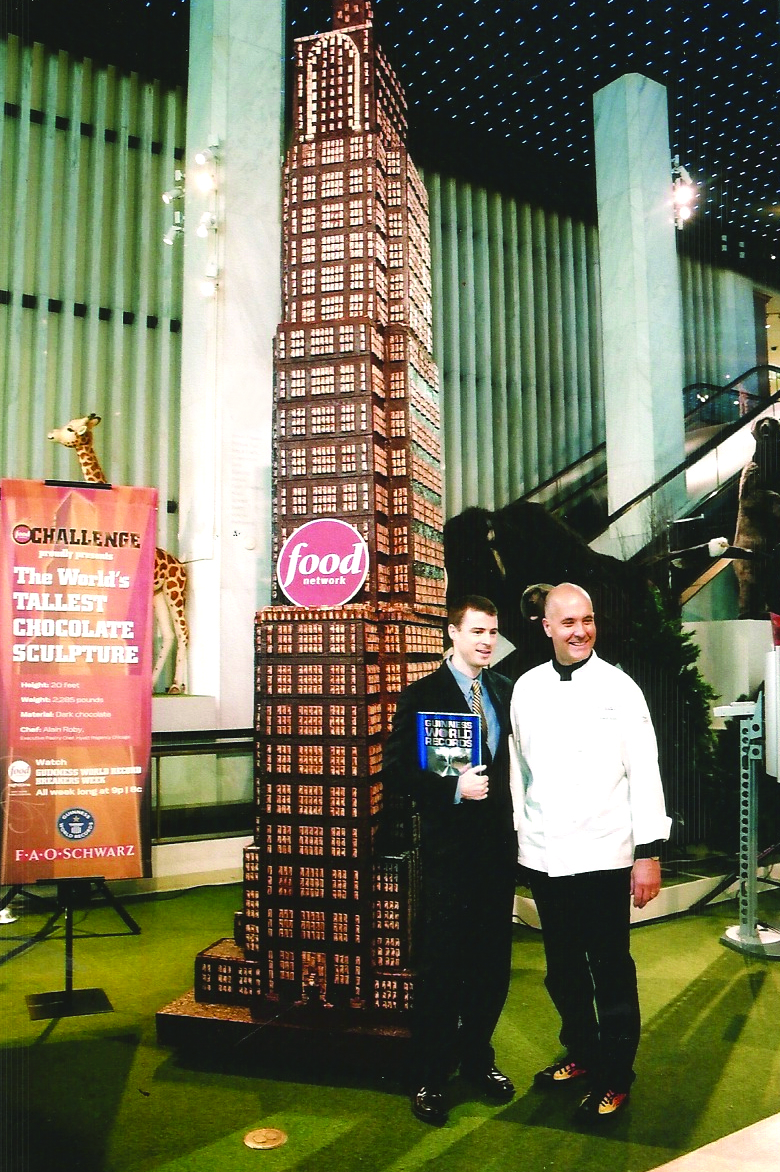 chocolate building